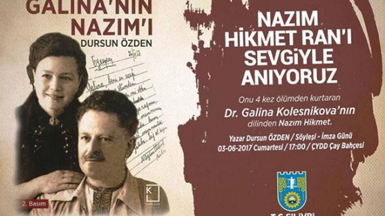 Dursun Özden Nazım Hikmet'i anlatacak
