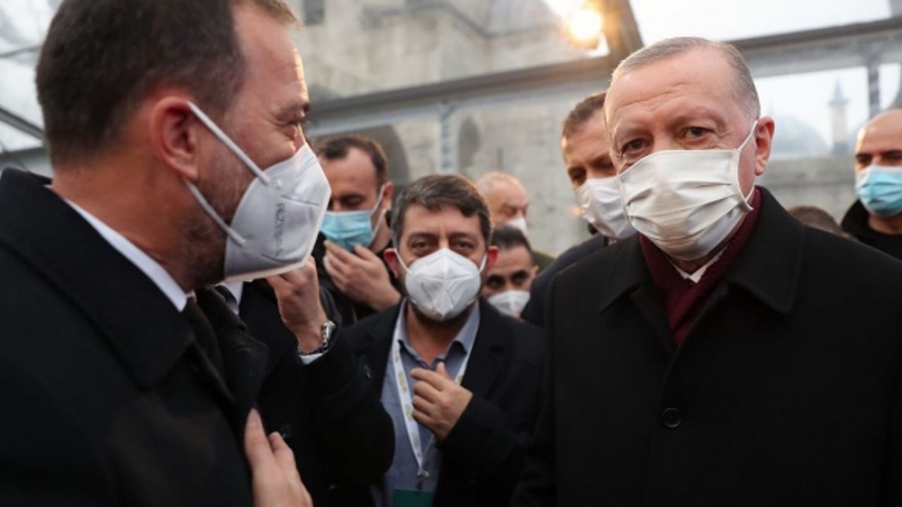Yılmaz Cumhurbaşkanı Erdoğan'la görüştü
