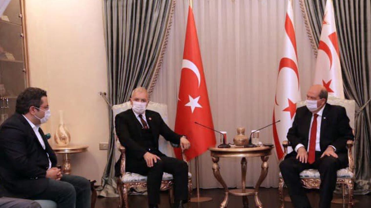 Ümit Kalko KKTC Cumhurbaşkanı Tatar ile görüştü