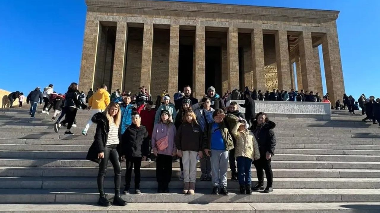 Çizgi Koleji öğrencileri Ankara'daydı