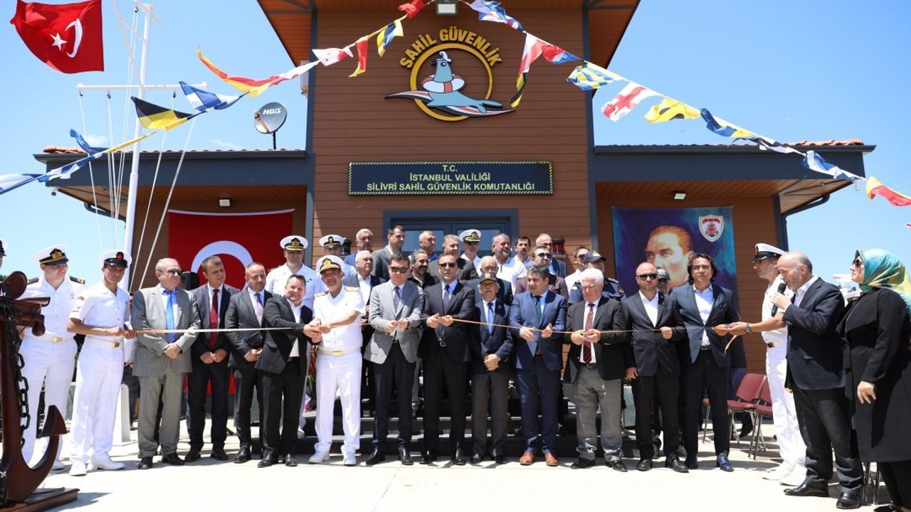 Silivri Sahil Güvenlik Komutanlığı binası törenle hizmete açıldı