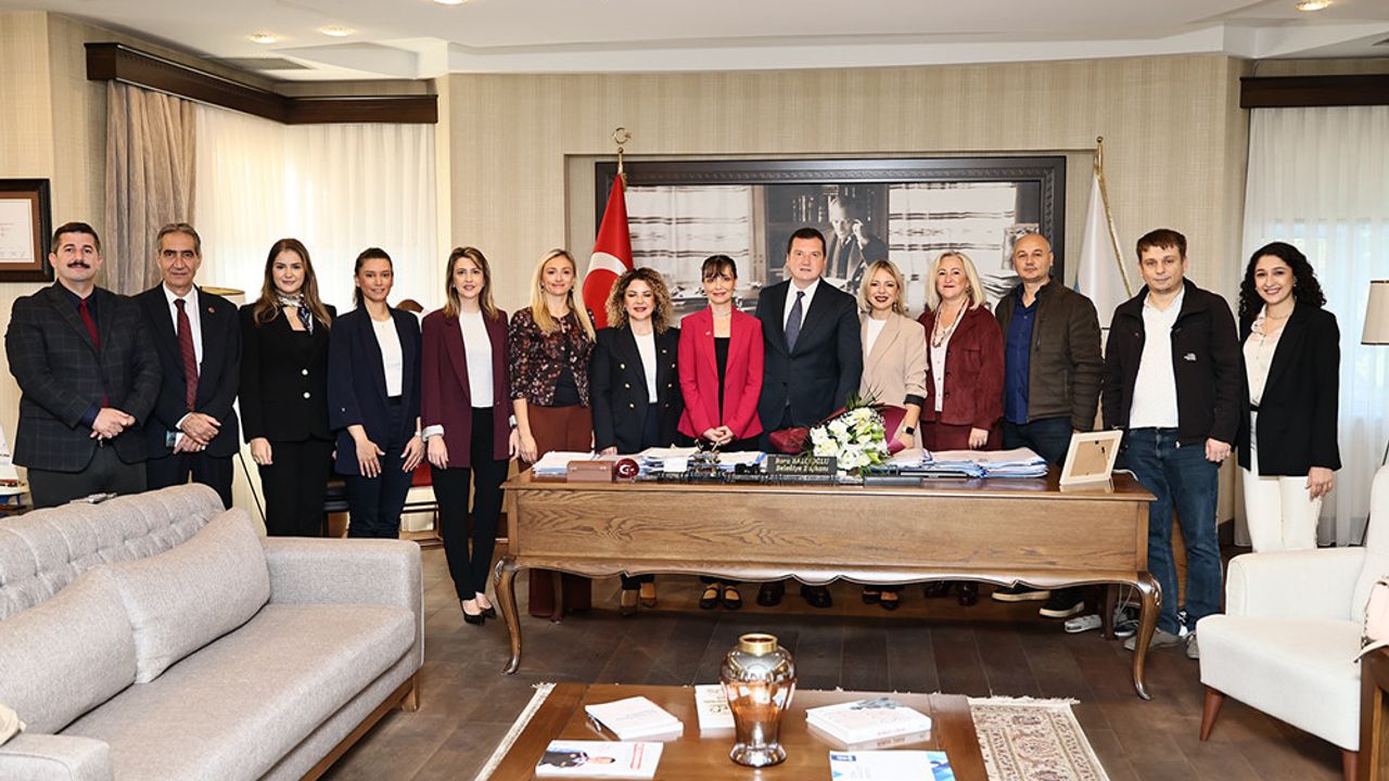 Mali müşavirler Balcıoğlu'nu ziyaret etti
