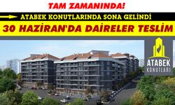 Atabek Konutları'nda sona gelindi
