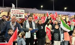 AK Parti'den Gazze protestosu