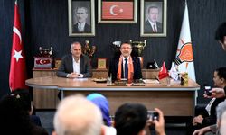 Bakan Yumaklı AK Parti'yi ziyaret etti