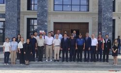 Kaymakam Eren bürokratlar tarafından karşılandı