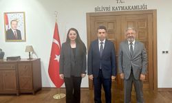 Deprem uzmanı Kaymakam Eren'i ziyaret etti