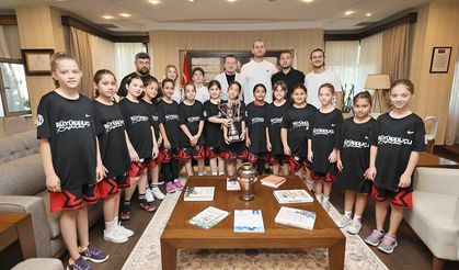 Balcıoğlu minikleri ağırladı