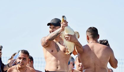 Deniz yarışları heyecanla izlendi