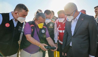 Silivri'de büyük orman yangını