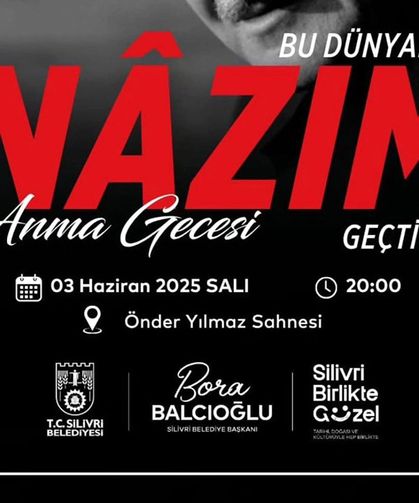 Nazım Hikmet gecesi