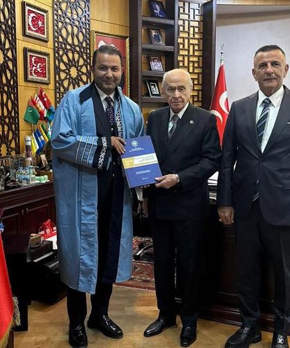 Arkaz Bahçeli'yi ziyaret etti