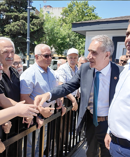Ekici'ye sevgi gösterisi