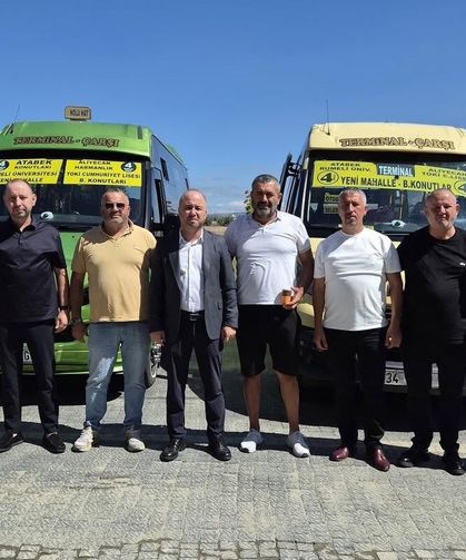 MHP'den minibüsçülere ziyaret