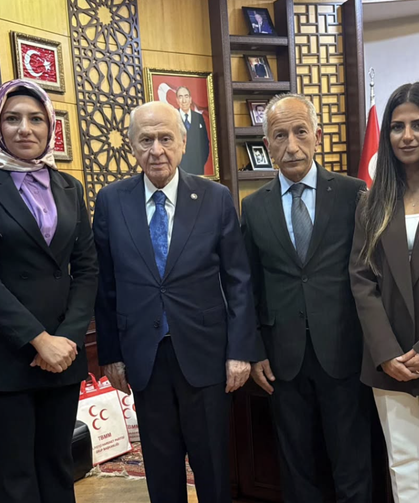 Altıparmak Bahçeli ile görüştü