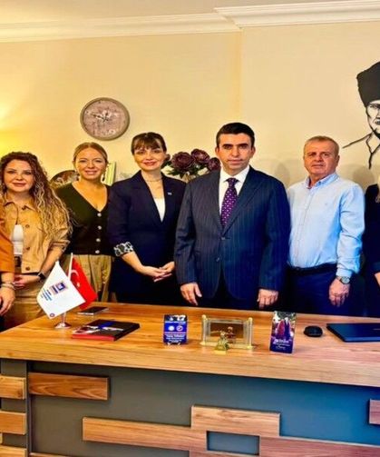 Kaymakam Eren mali müşavirleri ziyaret etti