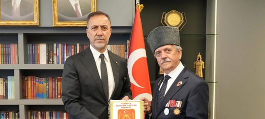 Yılmaz Silivrili gazileri boğazda ağırladı