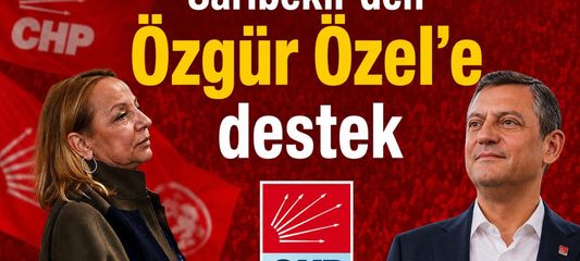 Sarıbekir'den Özgür Özel'e destek
