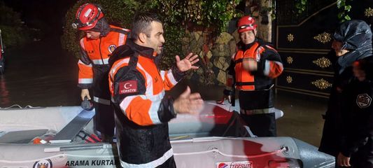 Silivri yağmura teslim oldu