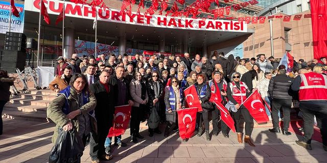 CHP'liler Ankara'da coşkuya katıldı