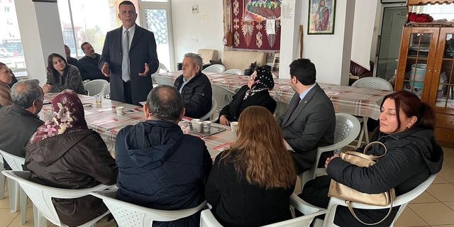 Arkaz cemevini ziyaret etti