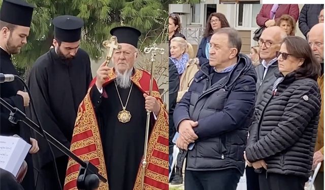 Özcan Işıklar Ortodoks ayinine katıldı