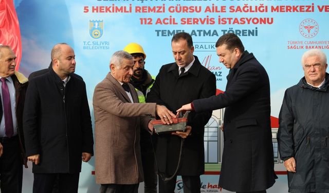 Selimpaşa'ya sağlık merkezi ve 112 istasyonu yapılıyor