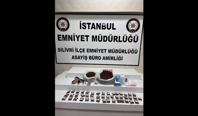 Silivri polisi uyuşturucu imalathanesini bastı