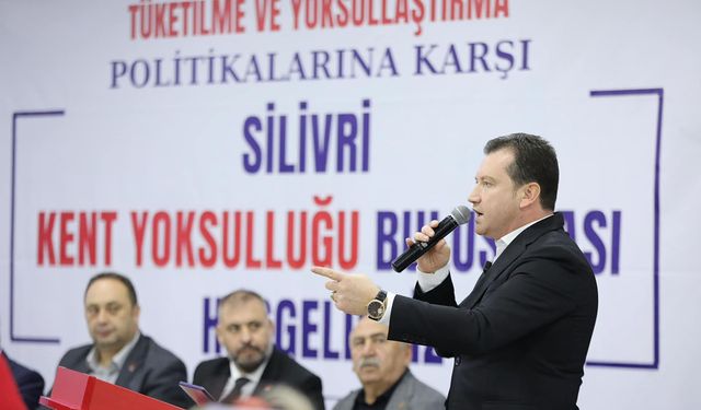 Balcıoğlu: Silivri'de hiçbir çocuk yatağa aç girmeyecek