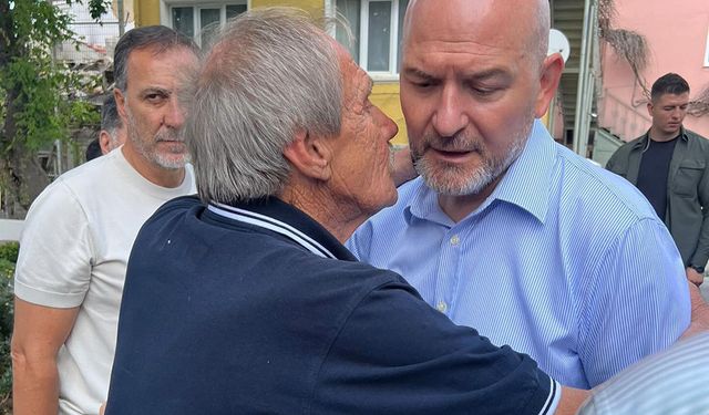 Soylu'dan Yetkin'e başsağlığı ziyareti
