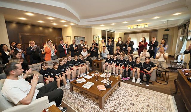 Balcıoğlu minikleri ağırladı