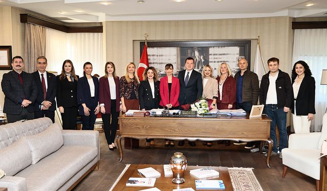 Mali müşavirler Balcıoğlu'nu ziyaret etti