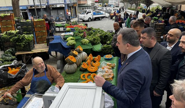 Pazarcı esnafı Balcıoğlu'ndan şikayetçi