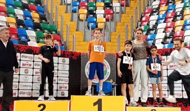 Küçük öğrencinin büyük başarısı