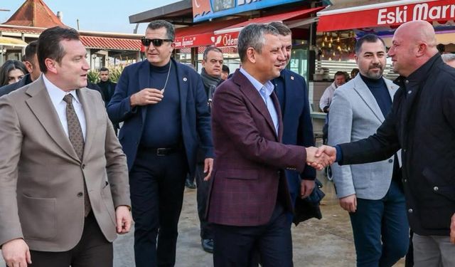 Özgür Özel Silivri sahilindeydi