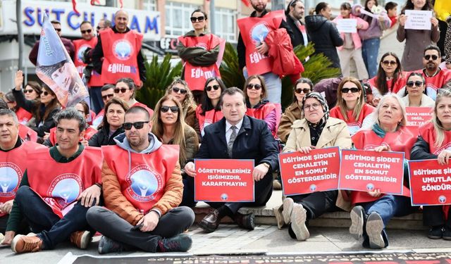 Balcıoğlu oturma eyleminde