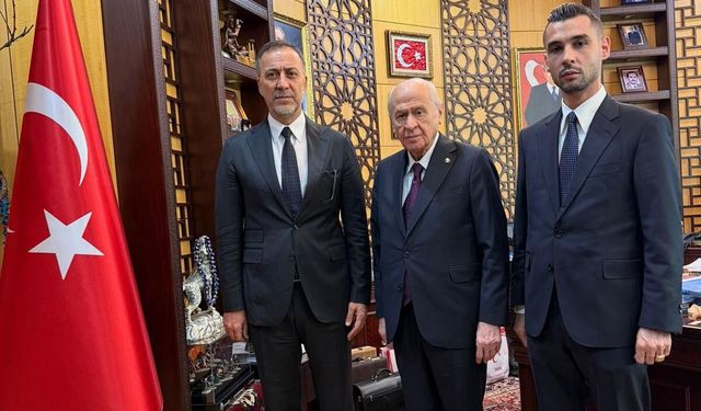 Yılmaz Bahçeli ile görüştü