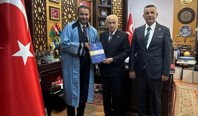 Arkaz Bahçeli'yi ziyaret etti