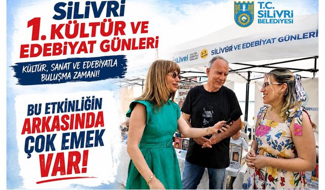 Etkinliğin arkasında çok emek var