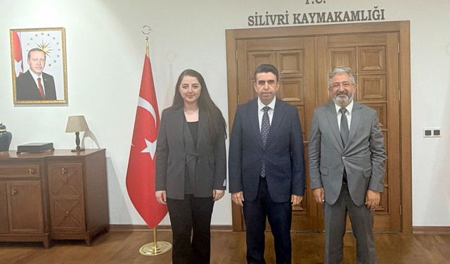 Deprem uzmanı Kaymakam Eren'i ziyaret etti