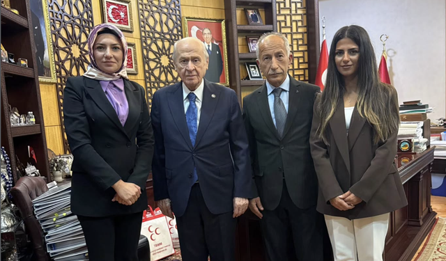 Altıparmak Bahçeli ile görüştü