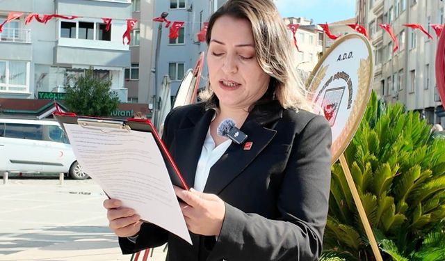 Çeşmecioğlu: Atatürk'ün izinden ayrılmayacağız