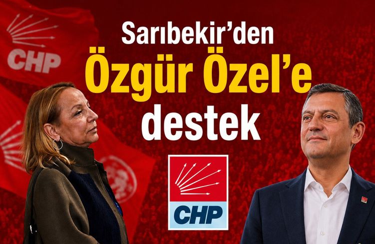 Sarıbekir'den Özgür Özel'e destek
