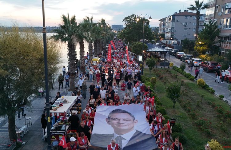 İstanbul CHP Silivri'de yürüdü