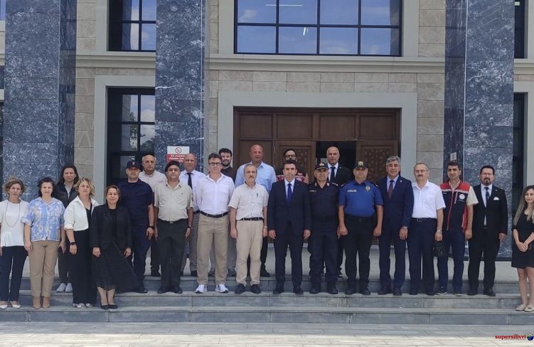 Kaymakam Eren bürokratlar tarafından karşılandı