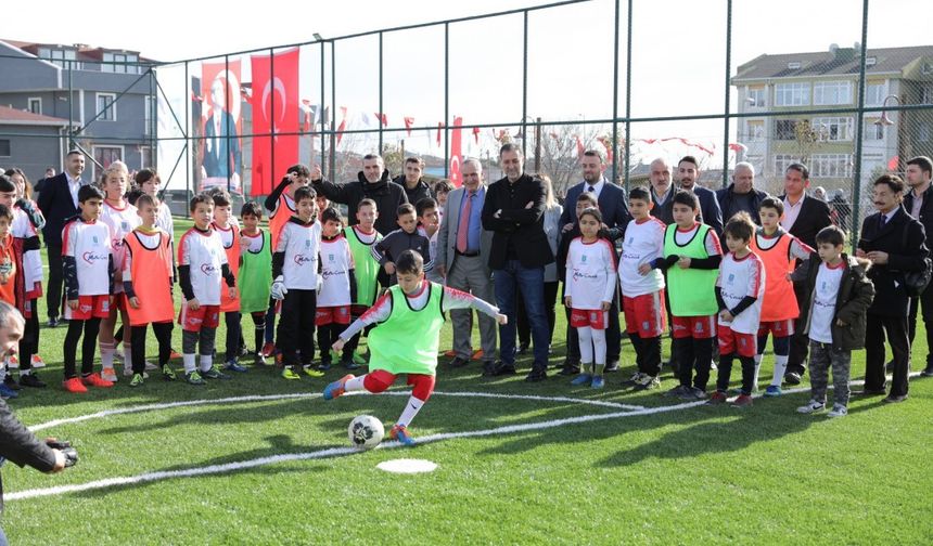 Yoğurthane'ye park ve spor alanı