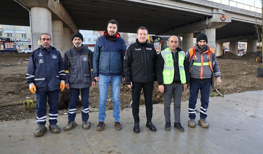 Balcıoğlu el koydu çevre düzenlemesi başladı