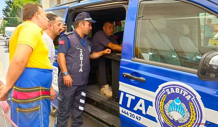 Zabıta boş durmuyor