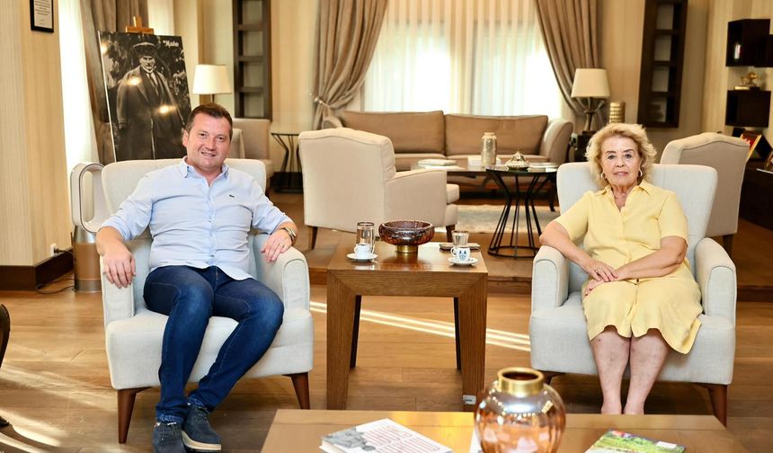 Silivrili Balcıoğlu'nu ziyaret etti