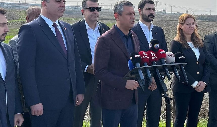 Özgür Özel Silivri'deydi